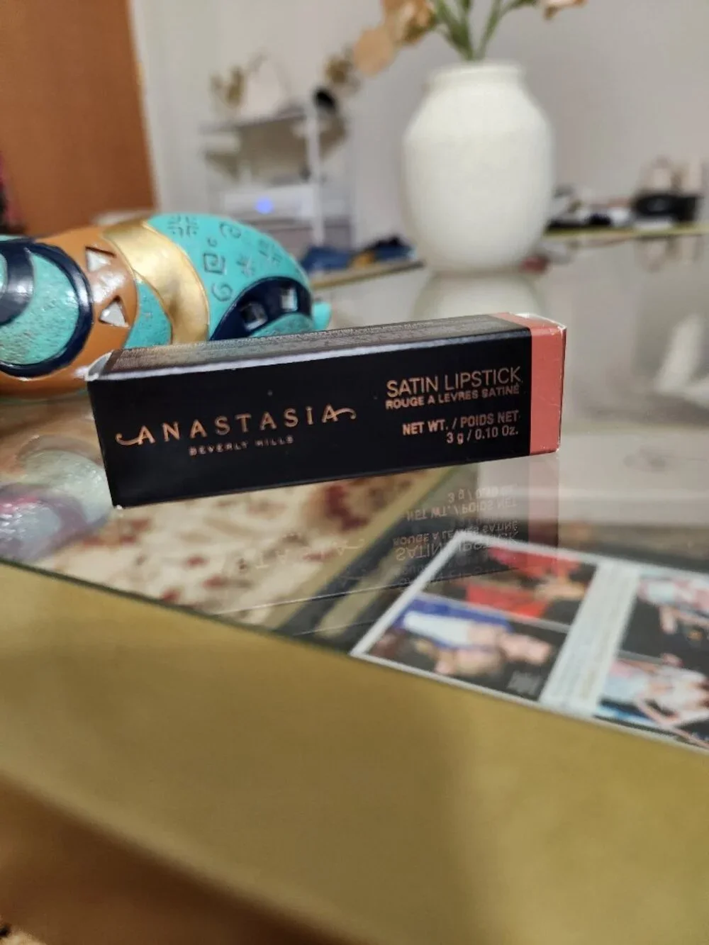 Anastasia Beverly Hills Satin Lipstick- Peach Amber